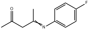 4-(4-fluorophenyl)iminopentan-2-one