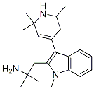 2-(2-Amino-2-methylpropyl)-1-methyl-3-(2,6,6-trimethyl-1,2,3,6-tetrahydropyridin-4-yl)-1H-indole
