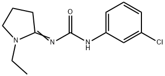 1-(m-Chlorophenyl)-3-(1-ethylpyrrolidin-2-ylidene)urea
