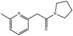 Pyrrolidine,  1-[2-(6-methyl-2-pyridinyl)-1-thioxoethyl]-  (9CI)