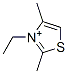 2,4-Dimethyl-3-ethylthiazole-3-ium