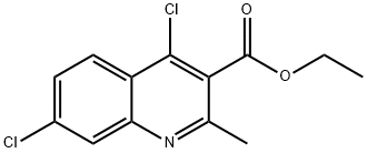 ETHYL 4,7-DICHLORO-2-METHYLQUINOLINE-3-CARBOXYLATE