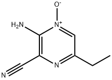 2-PYRAZINECARBONITRILE , 3-AMINO-6-ETHYL-, 4-OXIDE