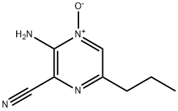 Pyrazinecarbonitrile, 3-amino-6-propyl-, 4-oxide (9CI)