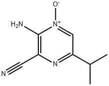 Pyrazinecarbonitrile, 3-amino-6-(1-methylethyl)-, 4-oxide (9CI)