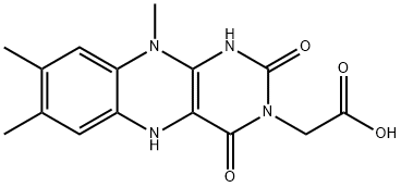 1,5-dihydro-N(3)-carboxymethyllumiflavin