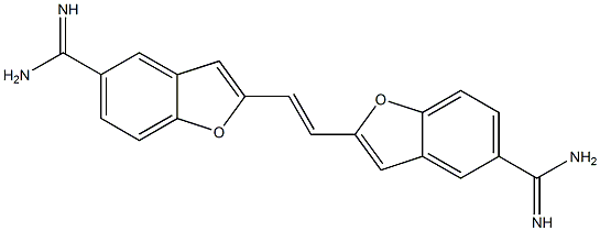 2,2'-vinylenedi-1-benzo(b)furan-5-carboxamidine