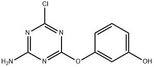 3-[(4-amino-6-chloro-1,3,5-triazin-2-yl)oxy]phenol