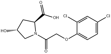 L-Proline, 1-[(2,4-dichlorophenoxy)acetyl]-4-hydroxy-, trans-