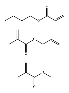 2-甲基-2-丙烯酸甲酯与2-丙烯酸丁酯和2-甲基-2-丙烯酸-2-丙烯基酯的聚合物