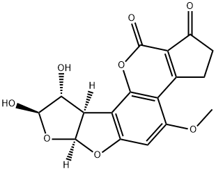 2,3-dihydro-2,3-dihydroxyaflatoxin B(1)