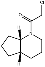 1H-Cyclopenta[b]pyridine, 1-(chloroacetyl)octahydro-, cis- (9CI)
