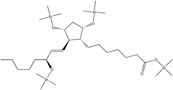 (9α,11α,13E,15S)-9,11,15-Tris[(trimethylsilyl)oxy]prost-13-en-1-oic acid trimethylsilyl ester