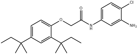 N-(3-amino-4-chlorophenyl)-2-(2,4-di-tert-pentylphenoxy)acetamide