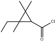 Cyclopropanecarbonyl chloride, 2-ethyl-2,3,3-trimethyl- (9CI)