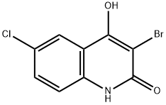3-BROMO-6-CHLORO-4-HUDROXY-2(1H)-QUINOLINONE