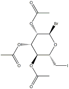 6-Deoxy-6-iodo-2-O,3-O,4-O-triacetyl α-D-mannopyranosyl bromide