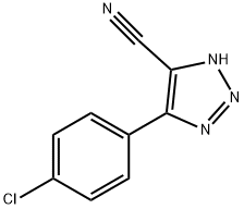 5-(4-CHLORO-PHENYL)-3H-[1,2,3]TRIAZOLE-4-CARBONITRILE