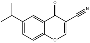 6-异丙基-4-氧代-4H-1-苯并吡喃-3-甲腈