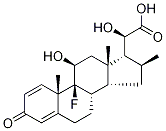 (11β,16α,20S)-9-Fluoro-11,20-dihydroxy-16-Methyl-3-oxopregna-1,4-dien-21-oic Acid