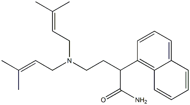 α-[2-[Bis(3-methyl-2-butenyl)amino]ethyl]-1-naphthaleneacetamide
