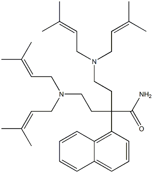 α,α-Bis[2-[bis(3-methyl-2-butenyl)amino]ethyl]-1-naphthaleneacetamide