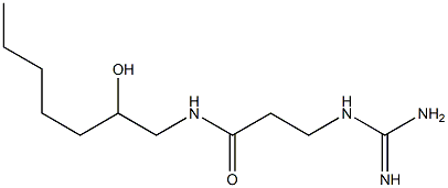 (-)-3-Guanidino-N-(2-hydroxyheptyl)propanamide