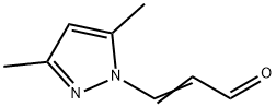 2-Propenal,  3-(3,5-dimethyl-1H-pyrazol-1-yl)-