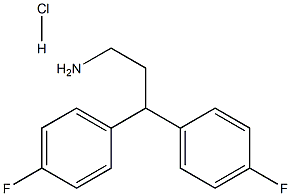 rac-3,3-Bis(p-fluorophenyl)propylamine Hydrochloride