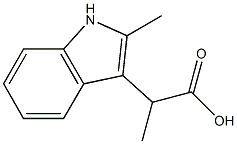 1H-Indole-3-aceticacid,-alpha-,2-dimethyl-(9CI)