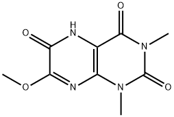 2,4,6(3H)-Pteridinetrione,  1,5-dihydro-7-methoxy-1,3-dimethyl-