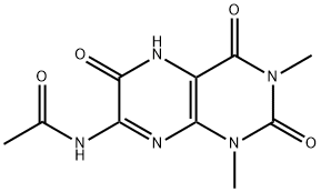 Acetamide,  N-(1,2,3,4,5,6-hexahydro-1,3-dimethyl-2,4,6-trioxo-7-pteridinyl)-