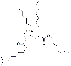 diisooctyl 3,3'-[(dioctylstannylene)bis(thio)]dipropionate