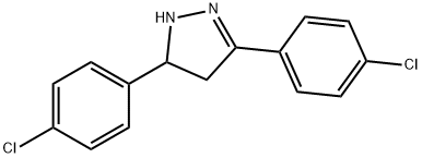 3,5-bis-(4-chloro-phenyl)-4,5-dihydro-1H-pyrazole