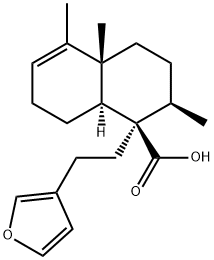 (1R)-1-[2-(3-Furyl)ethyl]-1,2,3,4,4a,7,8,8aβ-octahydro-2α,4aα,5-trimethyl-1-naphthalenecarboxylic acid