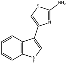 4-(2-甲基-1H-吲哚-3-基)-噻唑-2-基胺