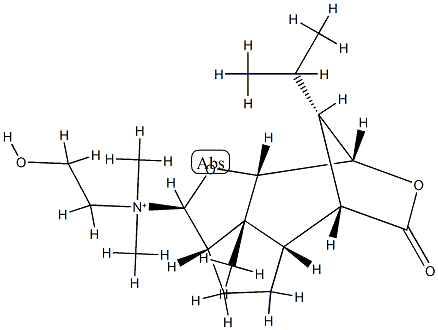 N-(2-Hydroxyethyl)-N,N-dimethyl-12-oxo-14-nor-1-oxadendroban-2α-aminium