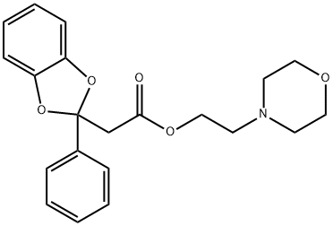 2-Morpholinoethyl=2-phenyl-1,3-benzodioxole-2-acetate