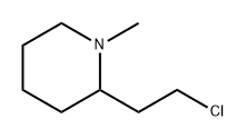 2-(2-chloroethyl)-1-methylpiperidine