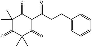 2,2,4,4-Tetramethyl-6-(1-oxo-3-phenylpropyl)-1,3,5-cyclohexanetrione