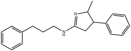 5-Methyl-4-phenyl-N-(3-phenylpropyl)-4,5-dihydro-3H-pyrrol-2-amine