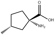 Cyclopentanecarboxylic acid, 1-amino-3-methyl-, trans- (9CI)