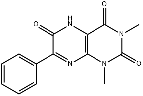 2,4,6(3H)-Pteridinetrione,  1,5-dihydro-1,3-dimethyl-7-phenyl-
