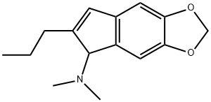 2-n-Propyl-3-dimethylamino-5,6-methylenedioxyindene