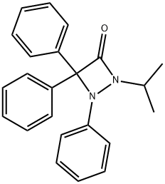 1,2-Diazetidin-3-one, 2-(1-methylethyl)-1,4,4-triphenyl-