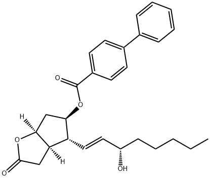 [1,1'-联苯]-4-羧酸,(3AR,4R,5R,6AS)-六氢-4-[(1E,3S)-3-羟基-1-辛烯-1-基]-2-氧代-2H-环戊并[B]呋喃-5-基酯(...)