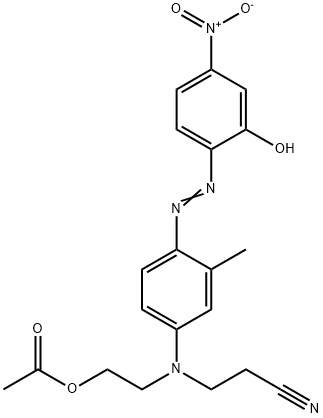 3-[[2-(乙酰氧)乙基][4-[(2-羟基-4-硝基苯基)偶氮]-3-甲基苯基]氨基]丙腈