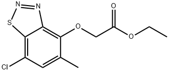 [(7-Chloro-5-methyl-1,2,3-benzothiadiazol-4-yl)oxy]acetic acid ethyl ester