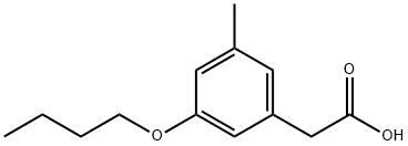 (5-Butoxy-3-methylphenyl)acetic acid