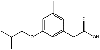 5-Isobutoxy-3-methylbenzeneacetic acid